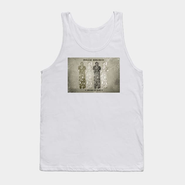 Billie Holiday Tank Top by PLAYDIGITAL2020